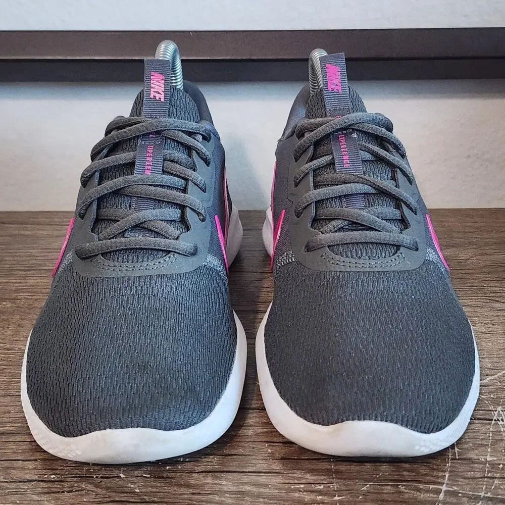 Nike Flex Experience Run 9 (CD0227-002) Women's Running Shoes Size 7 Gray - Picture 2 of 9